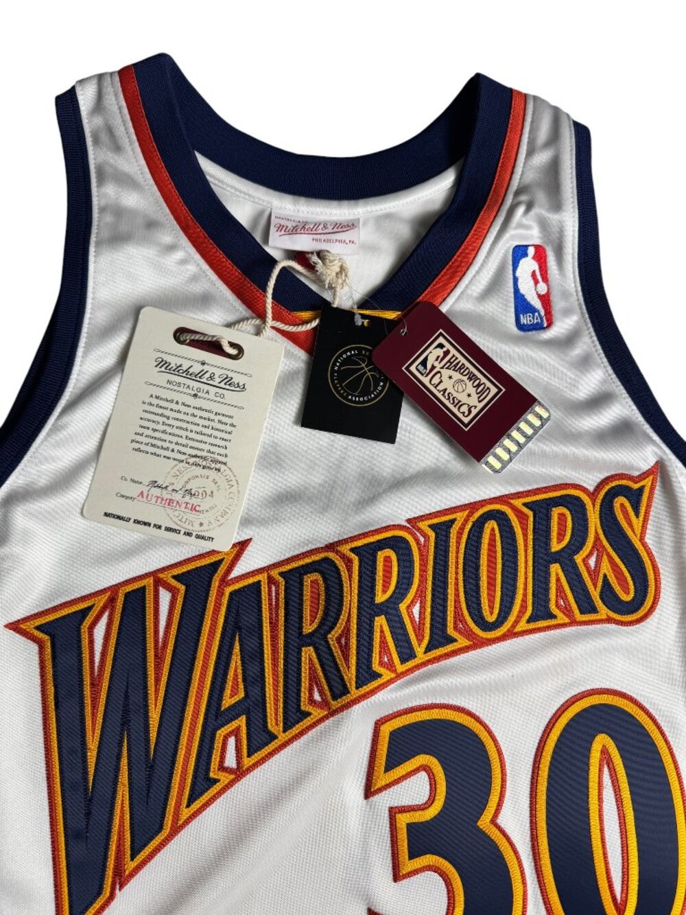 Mitchell & Ness Stephen Curry Warriors 2009-10 Authentic Jersey L 44 NWT